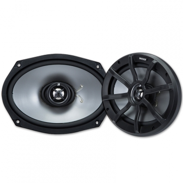 Kicker PS69 6x9 Inch PowerSports Weather-Proof Coaxial Speakers 2-Ohm
