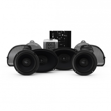 Rockford Fosgate HD14CVO-STAGE2 2014+ Harley Davidson CVO 4 Speaker + Amplifier Stereo Kit