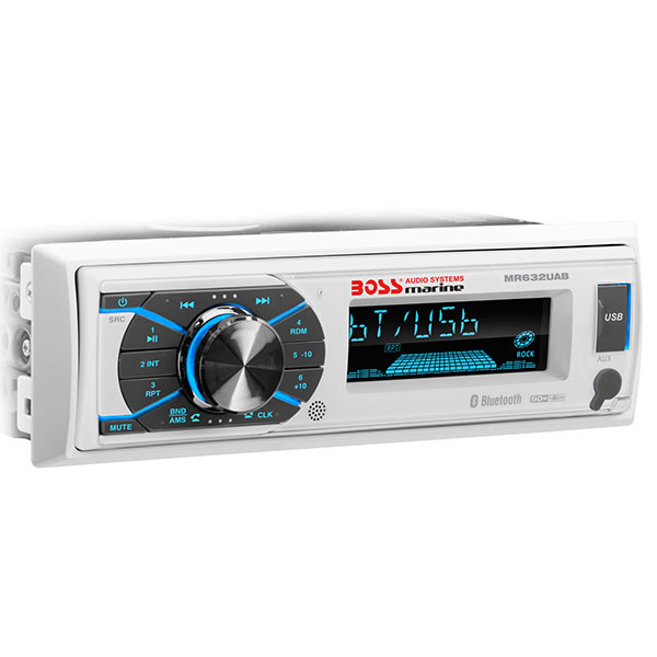 Boss DIN Size AM/FM Digital Media Receiver with Bluetooth