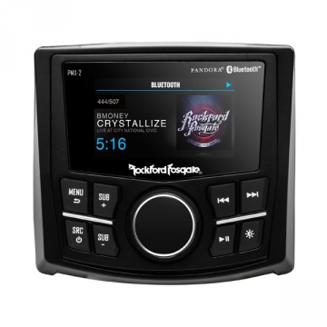 Rockford Fosgate PMX-2 Bluetooth Digital Media Receiver & 2.7 Inch Display