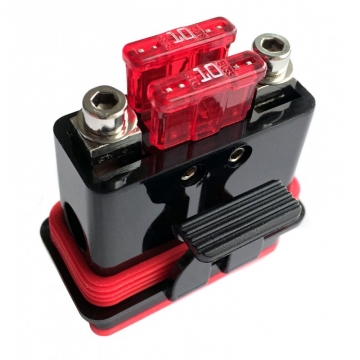 Stinger Marine Min-ANL Dual STC Fuse Holder for 4 AWG Power Wire